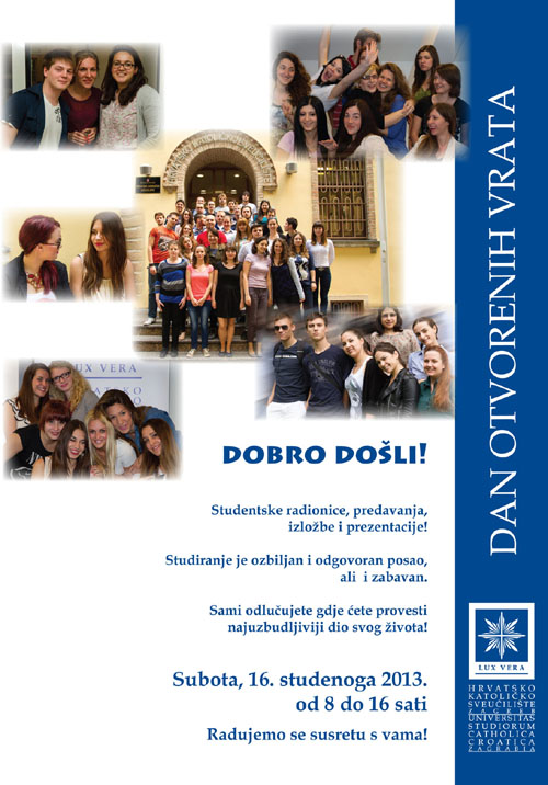 Dan otvorenih vrata Hrvatskog katoličkog sveučilišta