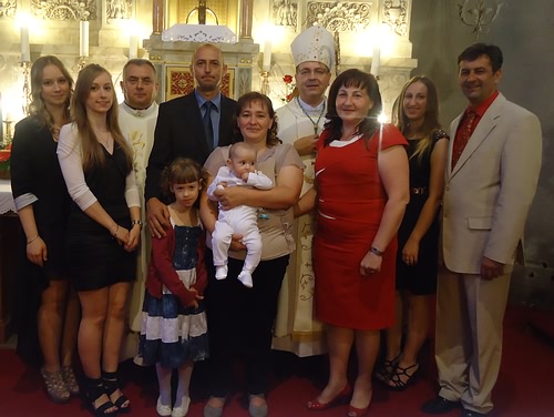 Krštenje petog djeteta u obitelji Gregorić