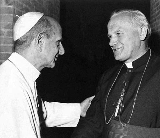 Sveti Pavao VI. i sveti Ivan Pavao II.