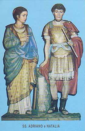 Sveti Adrijan i Natalija iz Nikomedije