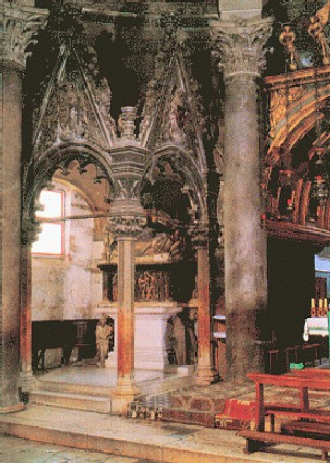 Sveti Anastazije Solinski-oltar u splitskoj katedrali