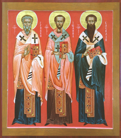 Sveti Bazilije Veliki, Grgur Nazijanski i Grgur Nisenski