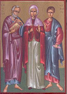 Sveti Filemon, Apija i Arhip